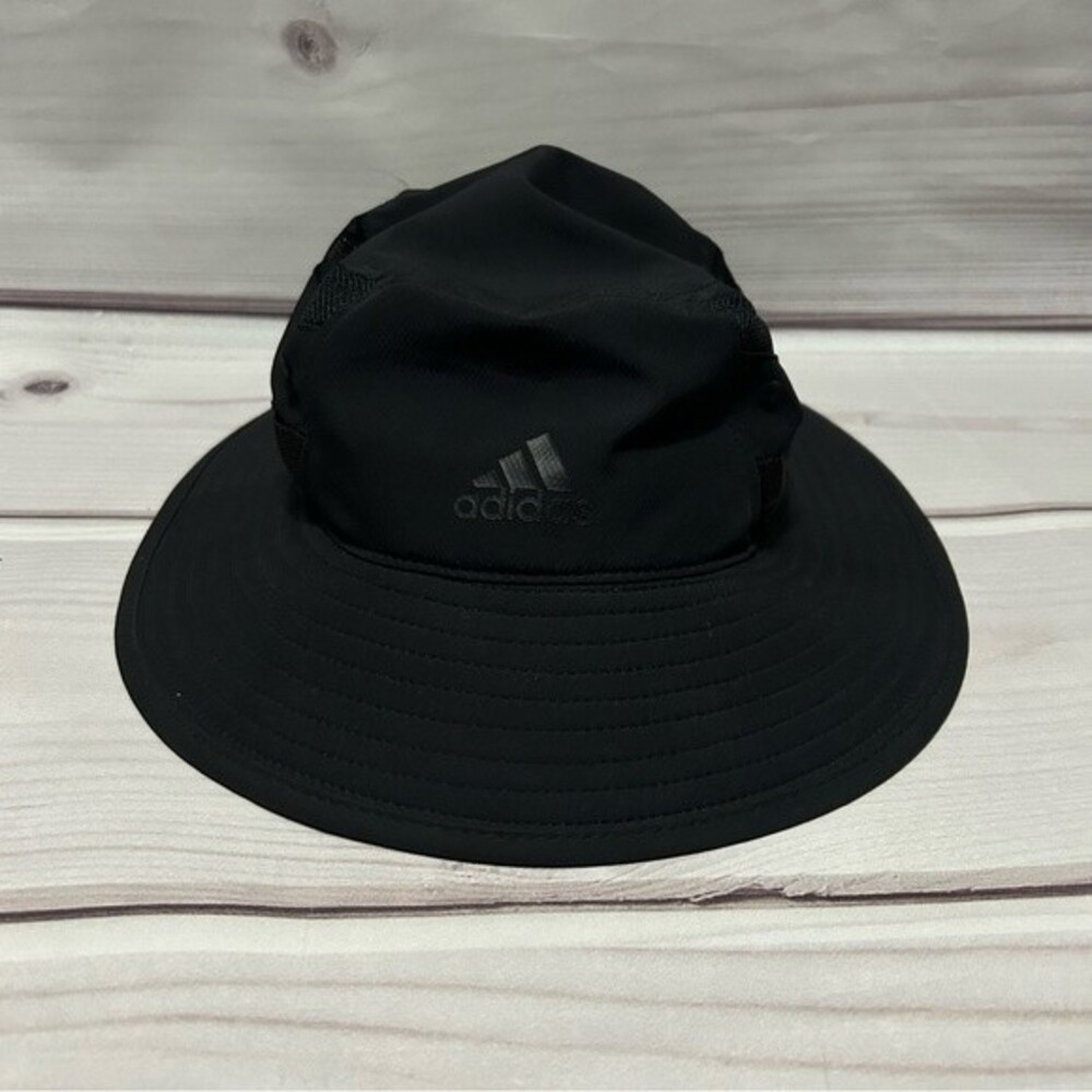 Adidas Aeroready True Black Breathable Bucket Hat Unisex OSFM